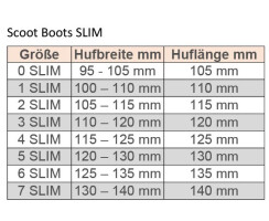Scoot Boot SLIM einzeln 0S
