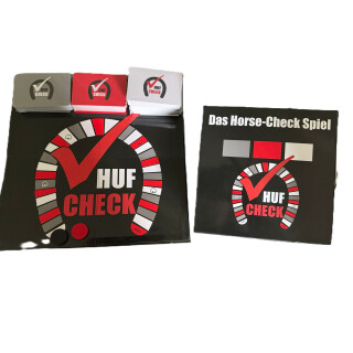 Horse-Check-Spiel, Brettpiel für alle Pferdefreunde