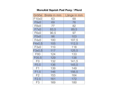 MoreAid Squish Pad Pony / Pferd F00 Lila/Purple