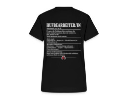 T-Shirt "Hufbearbeiter - Duden"