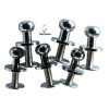 Flex Boot Kugelkopf Schrauben, 5St. / Ball Rivets