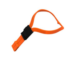 1 Paar Scoot Boot Mudstraps schwarz XS für Gr. 1/2