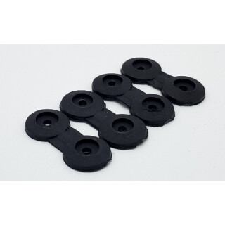 1 Stück Flex Doppel Unterleggummi